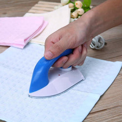 Mini Electric Steam Iron For Clothes Electroplated Steel Plate